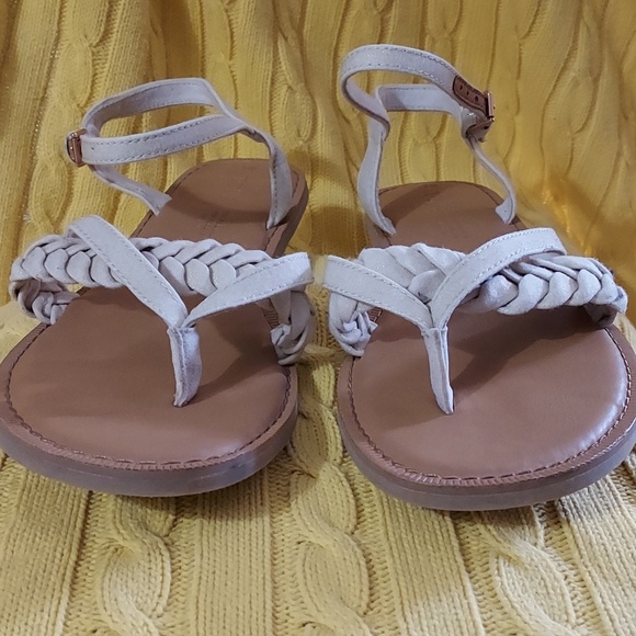 TOMS Womens sandals like new sz 9.5 - Picture 4 of 9